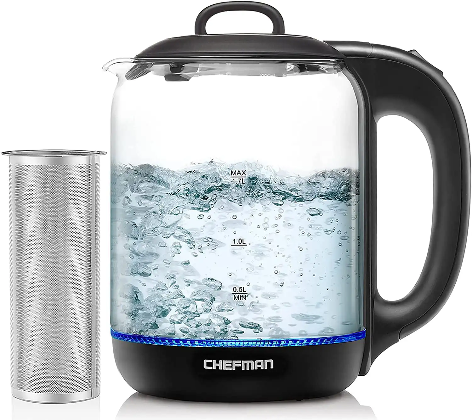 

Tea Infusing Electric Kettle, 1.7-Liter portable water boiler Teapot For Home