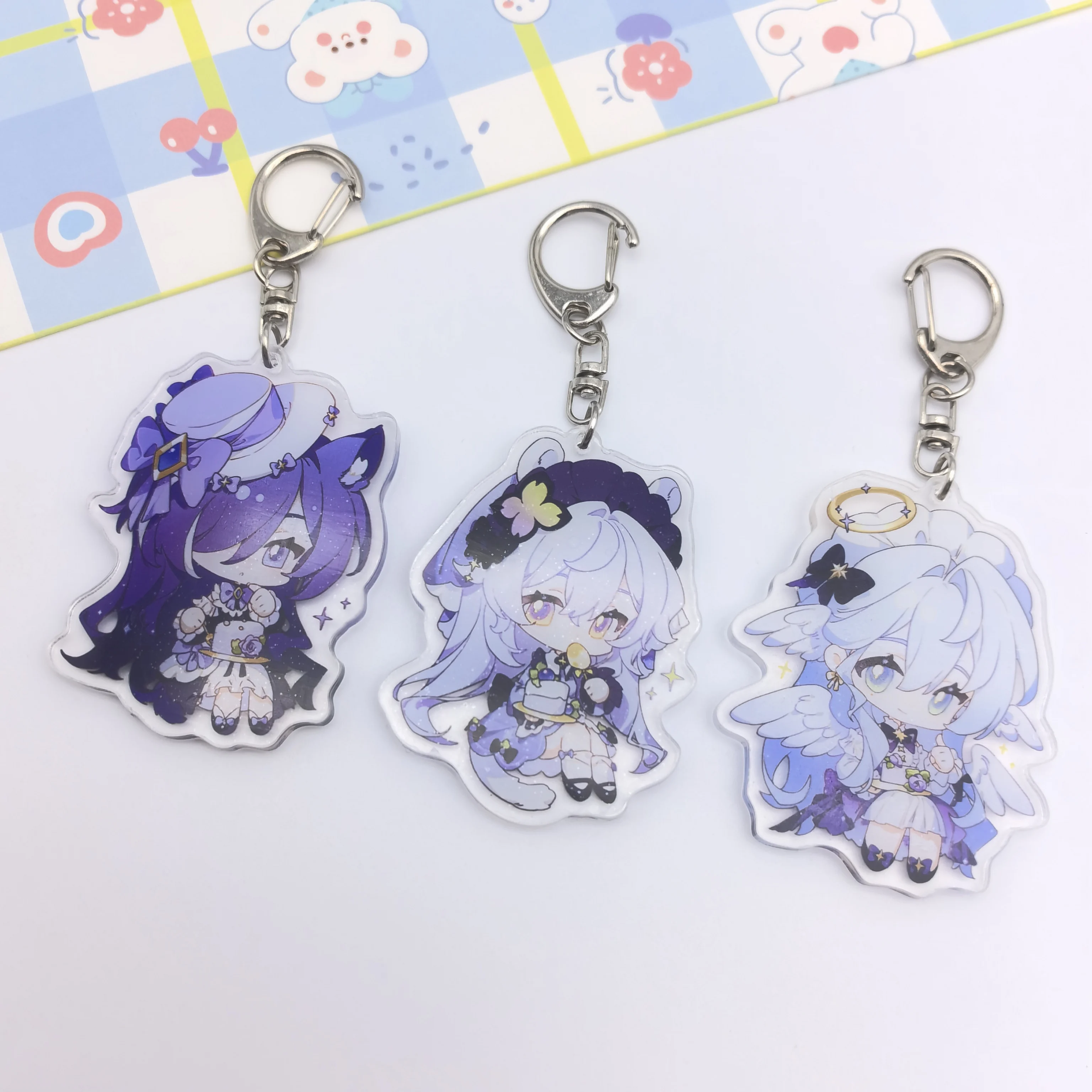 1 шт. Аниме игра Honkai: Star Rail Robin Aventurine SparkleCute подвеска брелок рюкзак аксессуары для