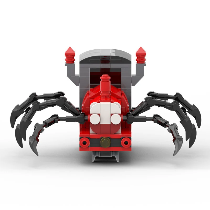 

MOC Choo-Choo Charles Spider Train Building Block Toy Horror Game Bus Eater Figure Monster Animal DIY Bricks Model Child Gifts