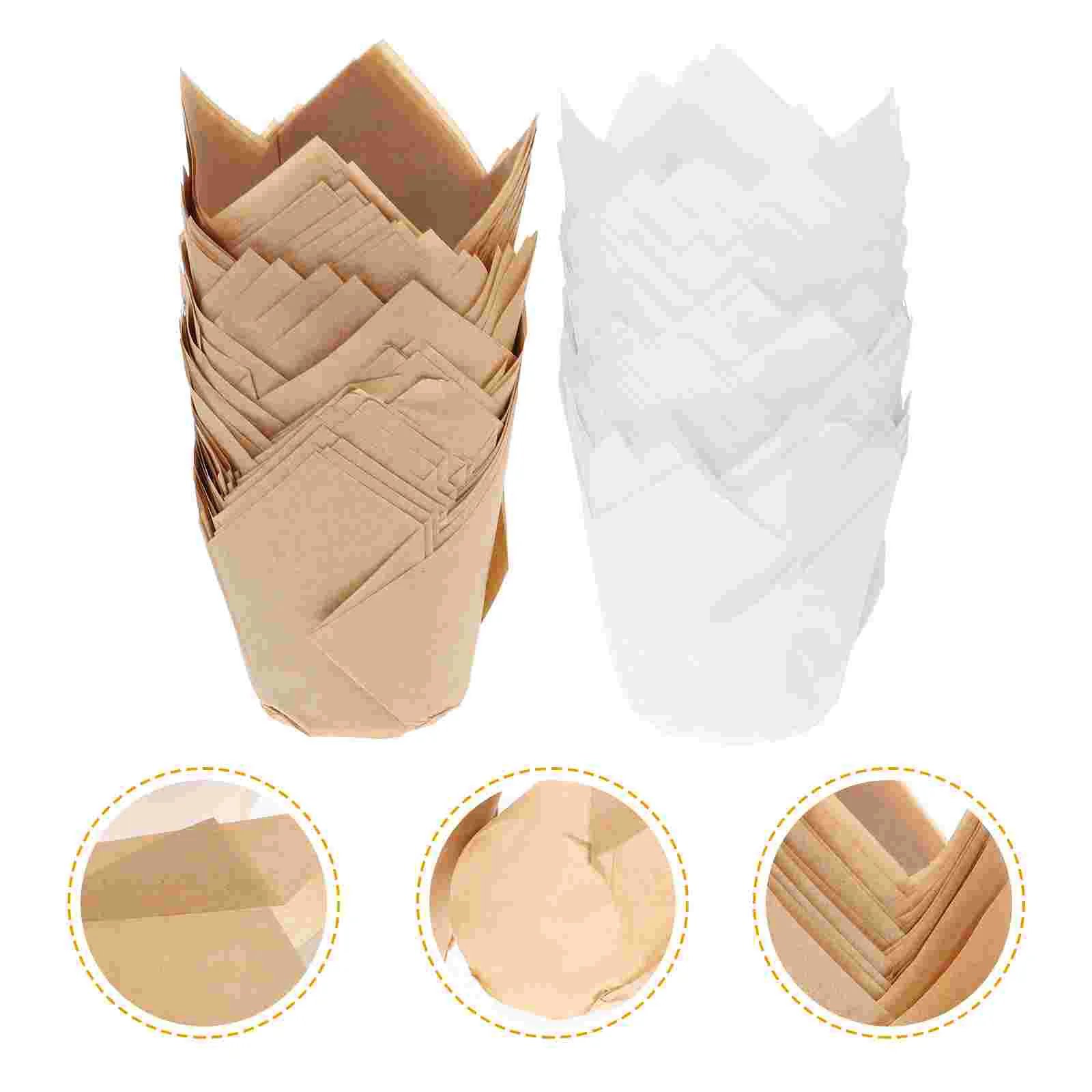 

Cupcake Muffin Cups Baking Paper Liner Tulip Wrappers Liners Wrapper Tins Wrapping Wedding Cases Birthday Packaging Cake Cup
