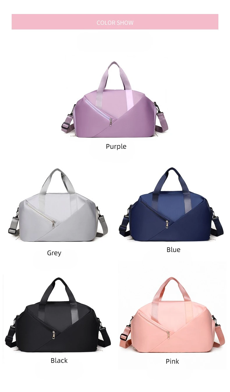 Travel bag/short-haul shoulder bag/separate shoe warehouse/large capacity travel bag/wet and dry separation fit