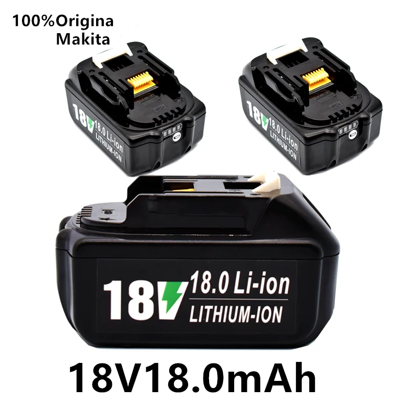 

Аккумуляторная батарея BL1860 18 в, литий-ионная батарея 18 в 18 А/ч для Makita 18 в, 6 А/ч, BL1840, BL1850, BL1830, BL1860B, LXT400