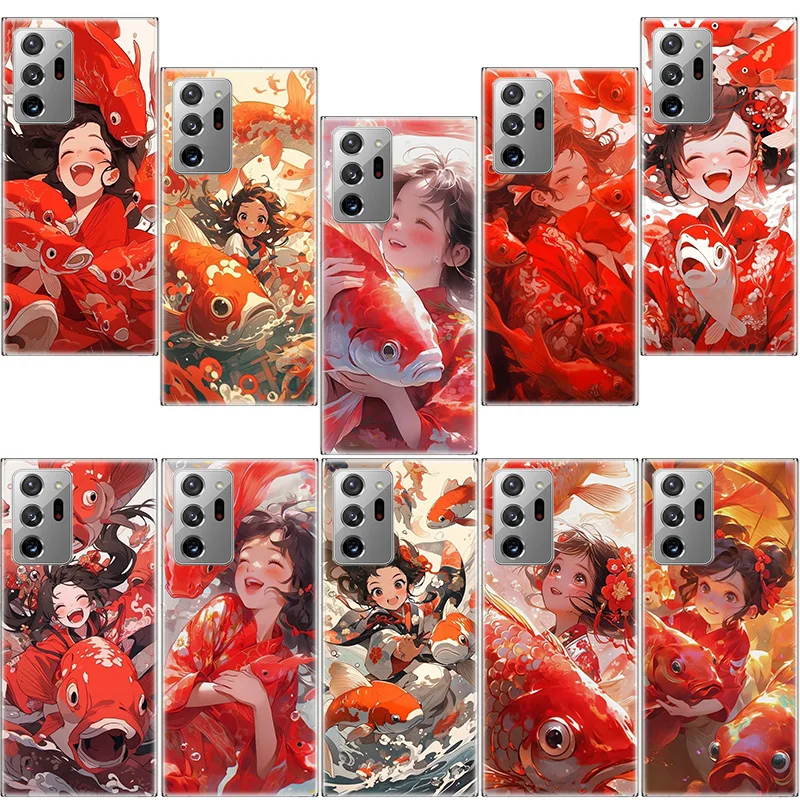 Чехол для телефона Samsung S24 S23 S22 Ultra S21 Plus Galaxy S20 FE S10 Lite S10E S9 S8 S7 S6 Edge