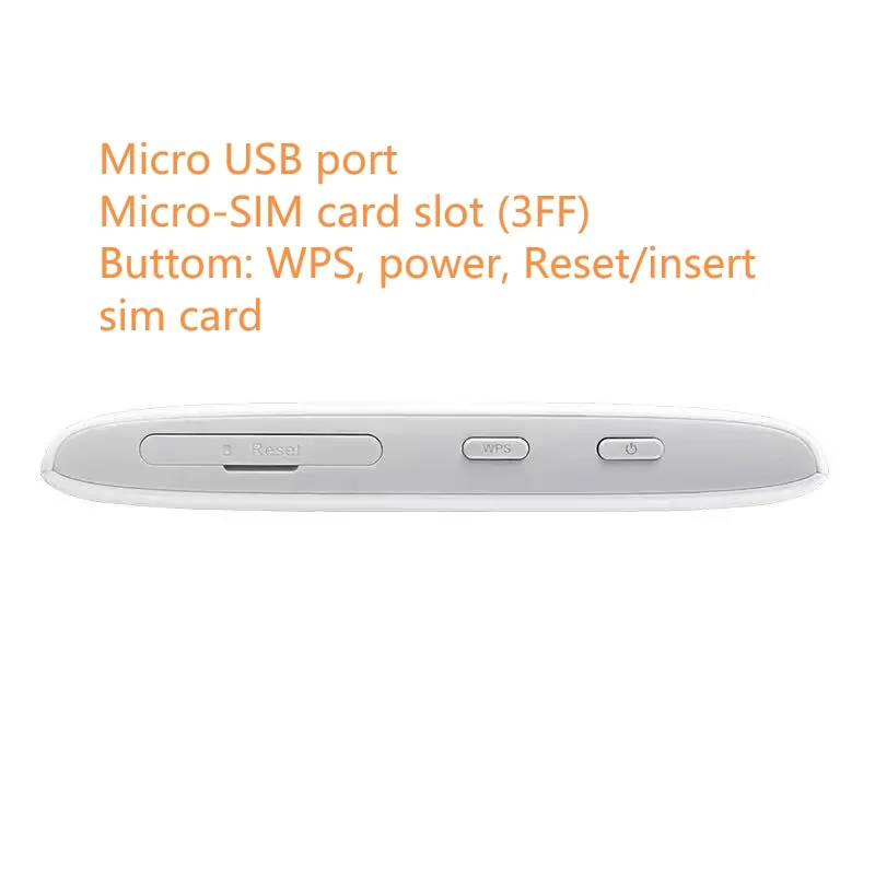 Фото Разблокированный ZTE Mifi MF920U 4G LTE Hotspot 150 Мбит/с мобильный Wi-Fi-маршрутизатор №4