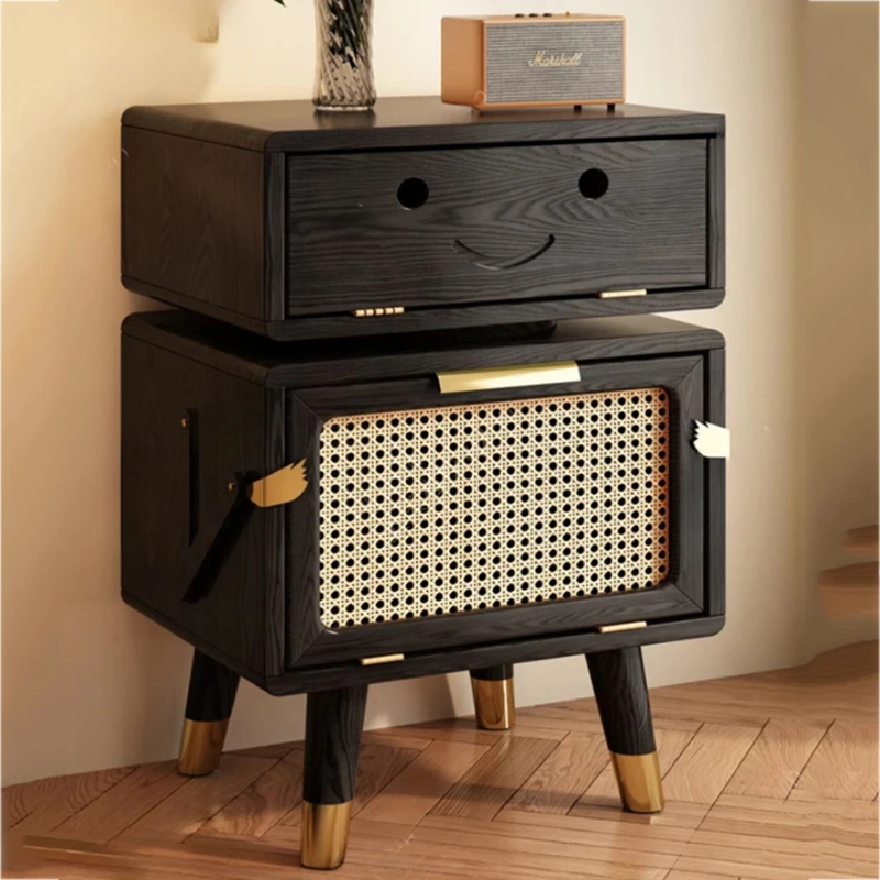 Органайзер кремовые прикроватные тумбочки современные европейские милые из