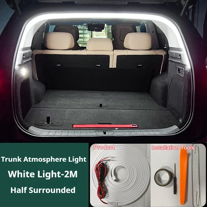 

Освещение багажника автомобиля, подходящее для Nissan NV200, атмосферный светильник багажника, модифицированная световая полоса, декоративная лампа, аксессуары для салона автомобиля