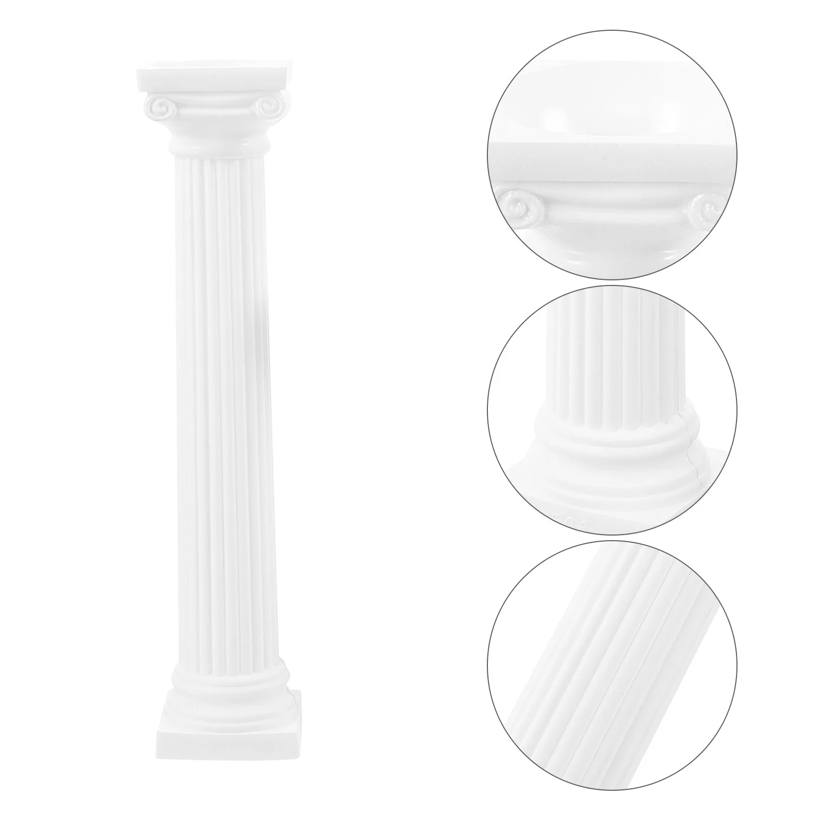 6 Pcs Roman Column Model Pillar Pillars for House Weddings White Decorations
