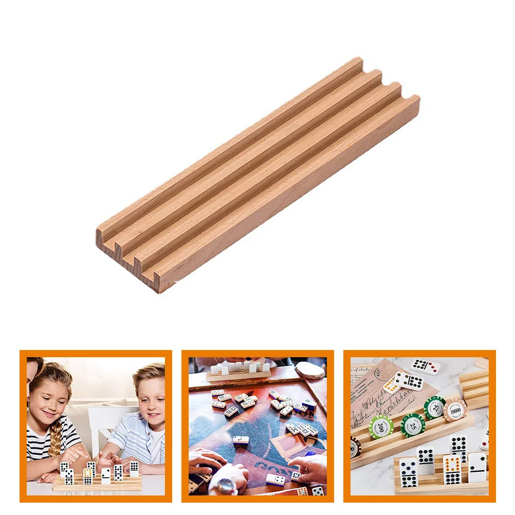 

Desktop Stand Domino Displaying Holder DIY Holders Accessories Accessory Wooden Supply Racks