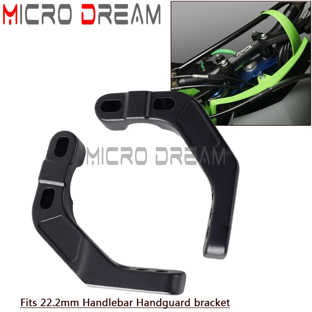 1 пара матовых черных алюминиевых зажимов для крепления на кронштейне