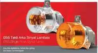 

12962E for signal lamp ON Ø 55 orange (13080) PROF TEMSA OTOKAR J9