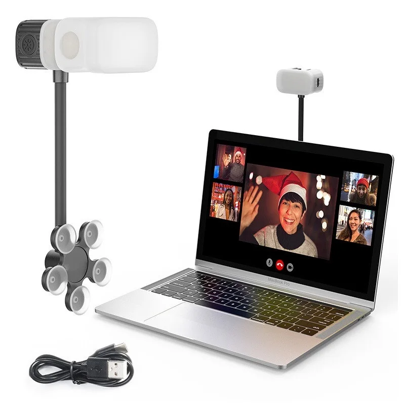 

Настраисветильник Светодиодная лампа для видеоконференций CL12 с присоской