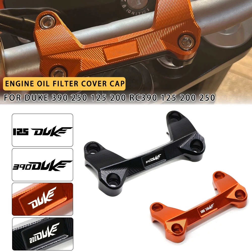 

Motorcycle Accessories Handlebar Risers Top Cover Clamp For DUKE 390 Duke200 Duke125 2006 2007 2008 2009-2015 Moto Tool Parts