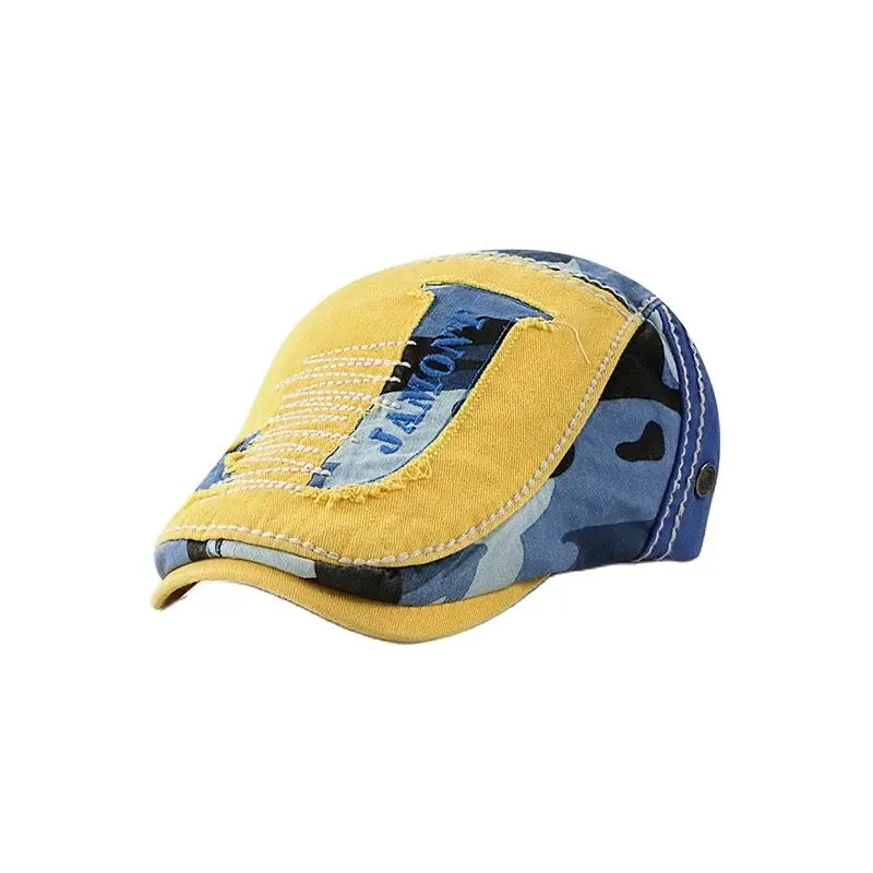 

Детская кепка с буквенной вышивкой, детский берет, кепки