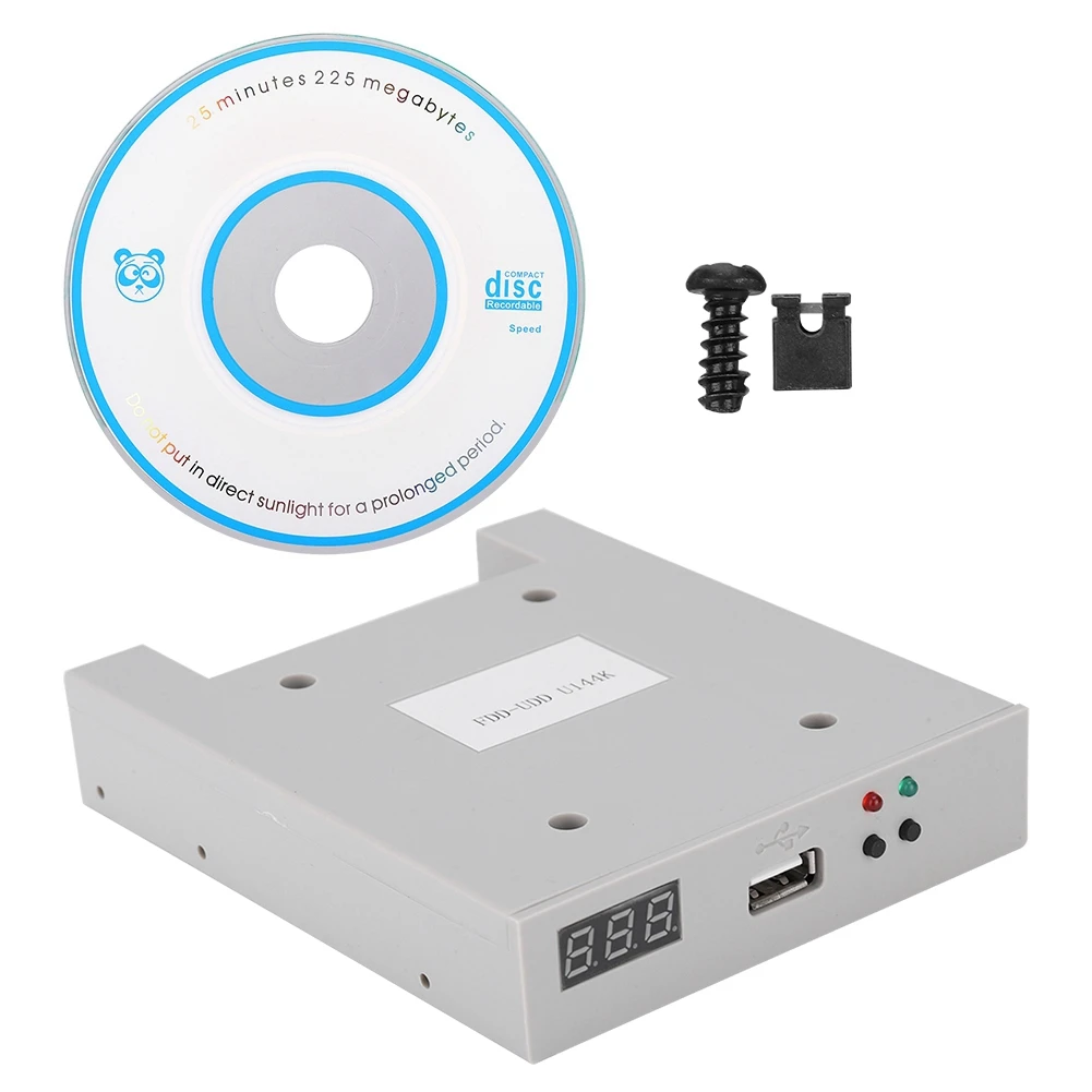 

FDD-UDD U144K 1.44MB USB SSD Floppy Drive Emulator for Industrial Controllers Floppy Drive
