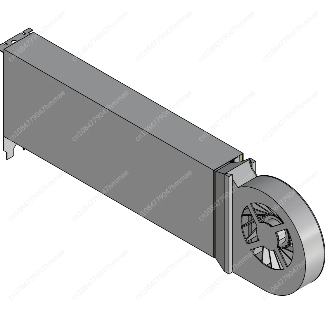 

Вентилятор-радиатор для видеокарт Nvidia A16, A30, A40, A80, A100, A800, H100, H800, L40, 170HX (видеокарта в комплект не входит)