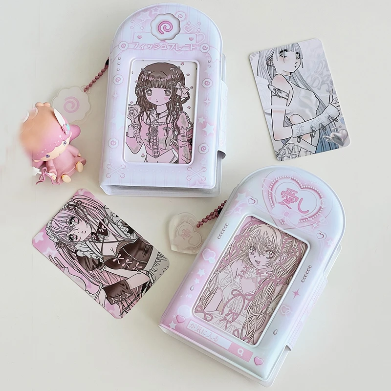 Папка для фотографий 3-дюймовый фотоальбом Kpop подвесной держатель фотокарточек