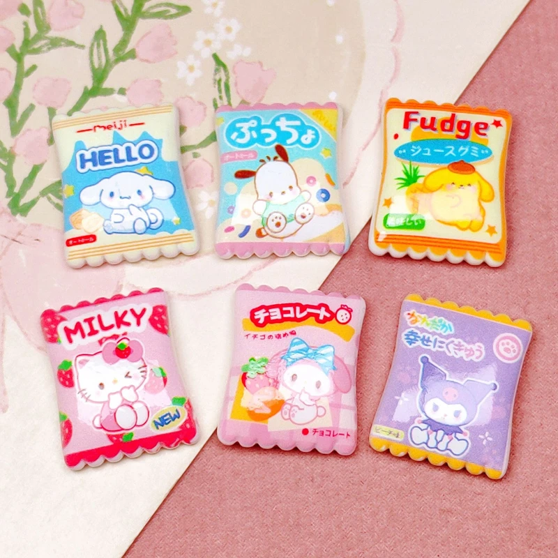 

10 шт., мультяшная смола, милые мультяшные животные, конфеты, стиль, шпилька, кулон, скрапбук, ремесло, сделай сам, миниатюрный орнамент, аксессуары A118