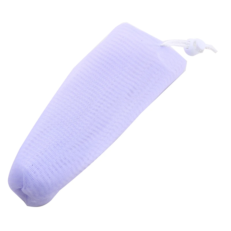 2 шт. утолщенный пенный мешок для мыла очищающая сетка лица пенная душа губка