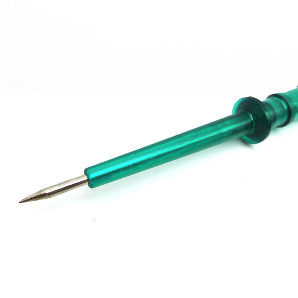 

Alligator Clip Auto Circuit Tester Automotive Car Electrical Test Pen Green Light Probe Tr