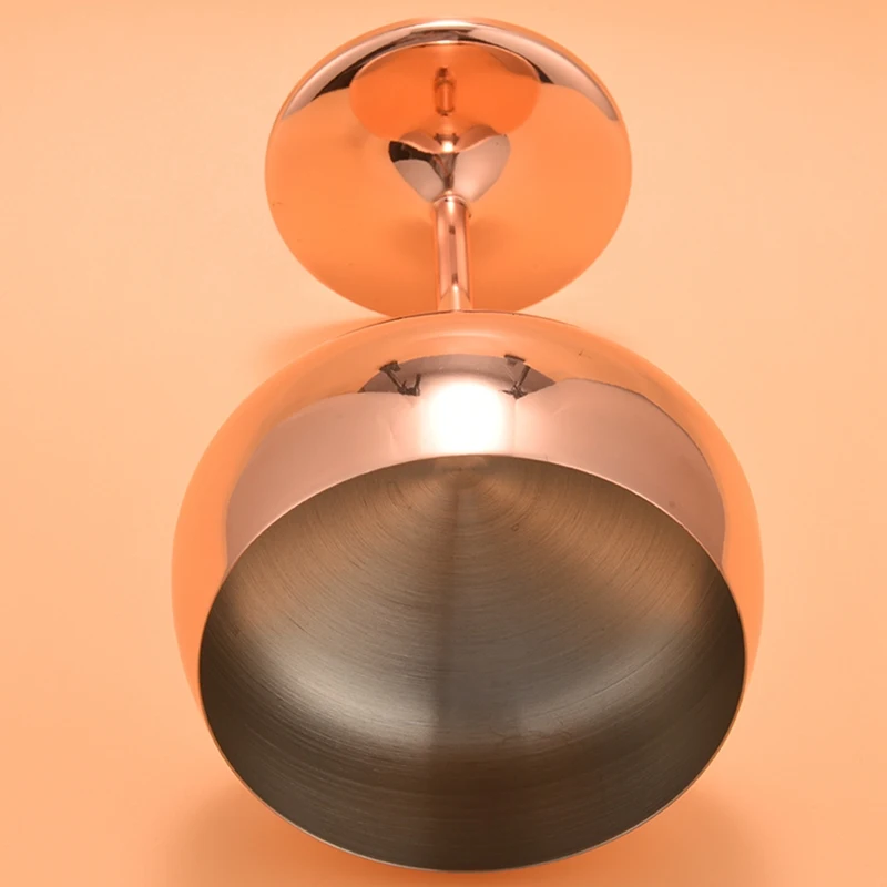 Медный купе бокалы для шампанского набор из 2-х бокалов нержавеющей стали