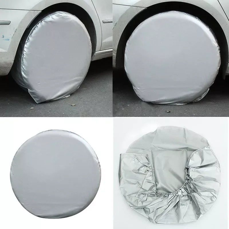 

Чехол для колес, Защитная сумка для шин, чехол для тяжелых автомобильных колесных шин на колесах, внешний аксессуар для грузовика, прицепа, ж...