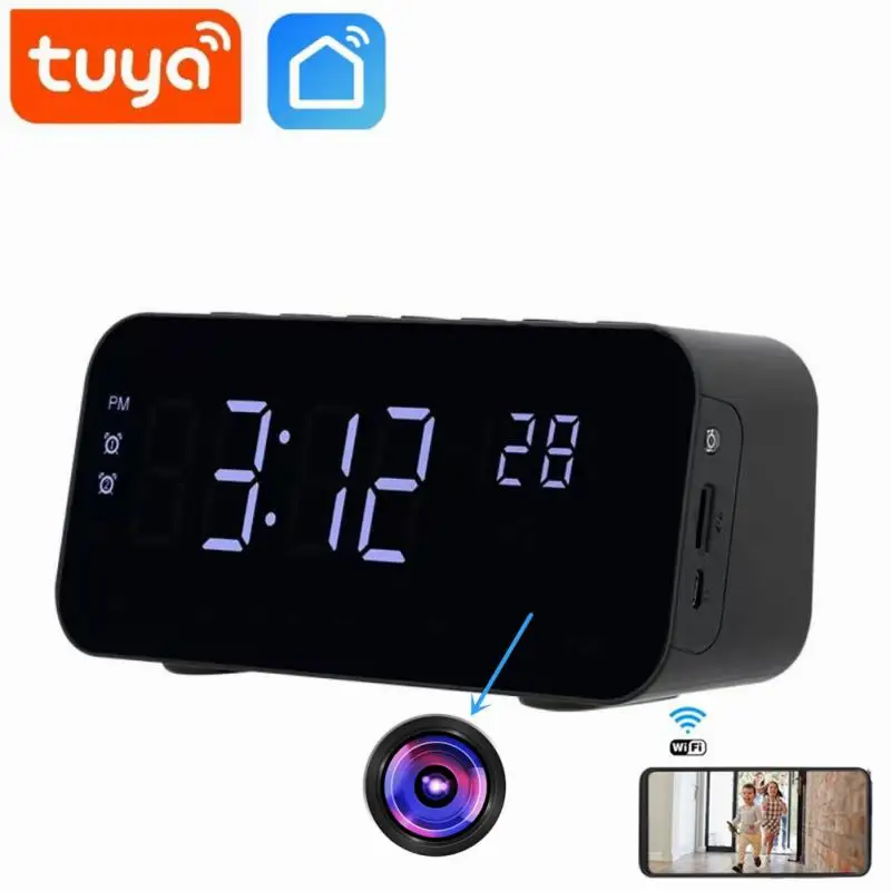 

Беспроводная камера видеонаблюдения Tuya 1080P с Wi-Fi и будильником