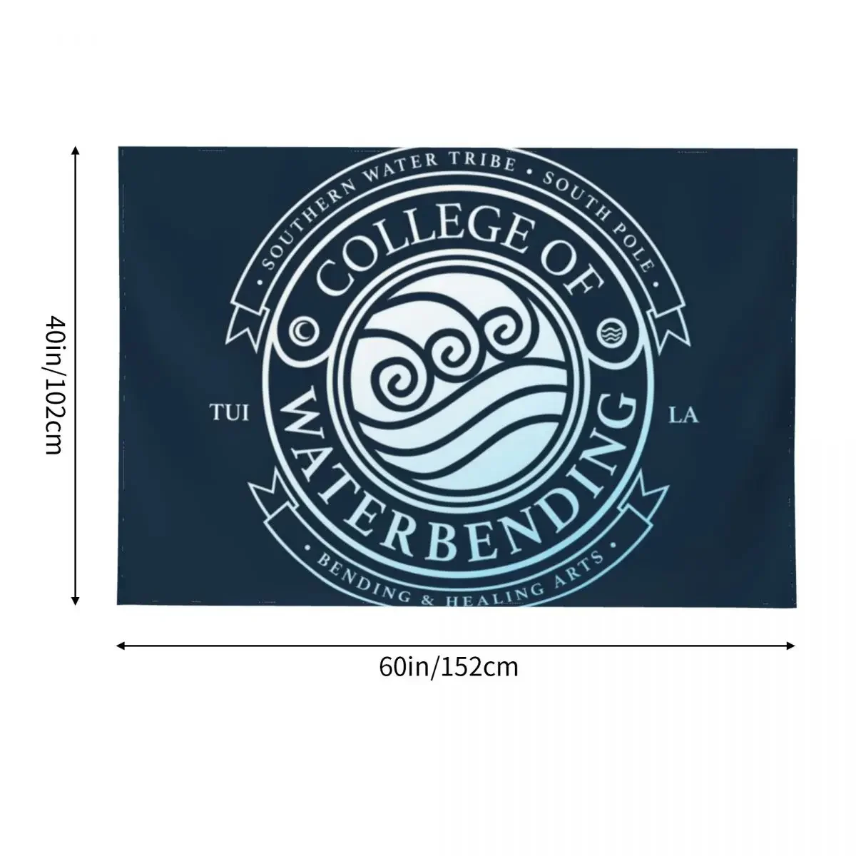 Настенный гобелен ATLA College of Waterbending