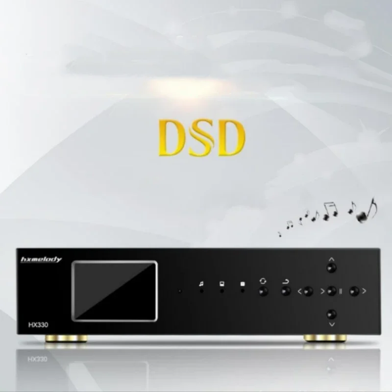 Hxmelody HX330 FPGA Настольный плеер Hi-Fi Цифровой проигрыватель проигрывателей ЦАП