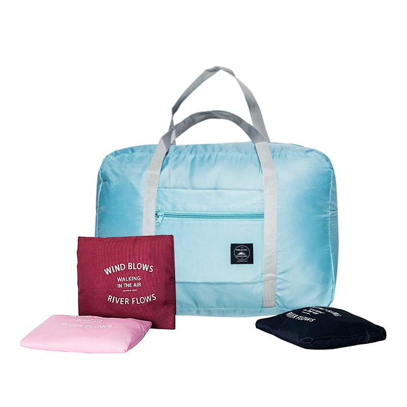 

2022 Portable Folding Large Travel Storage Bags Clothes Top-handle Pouch Luggage Organizer Cases Suitcase Accessories Supplies