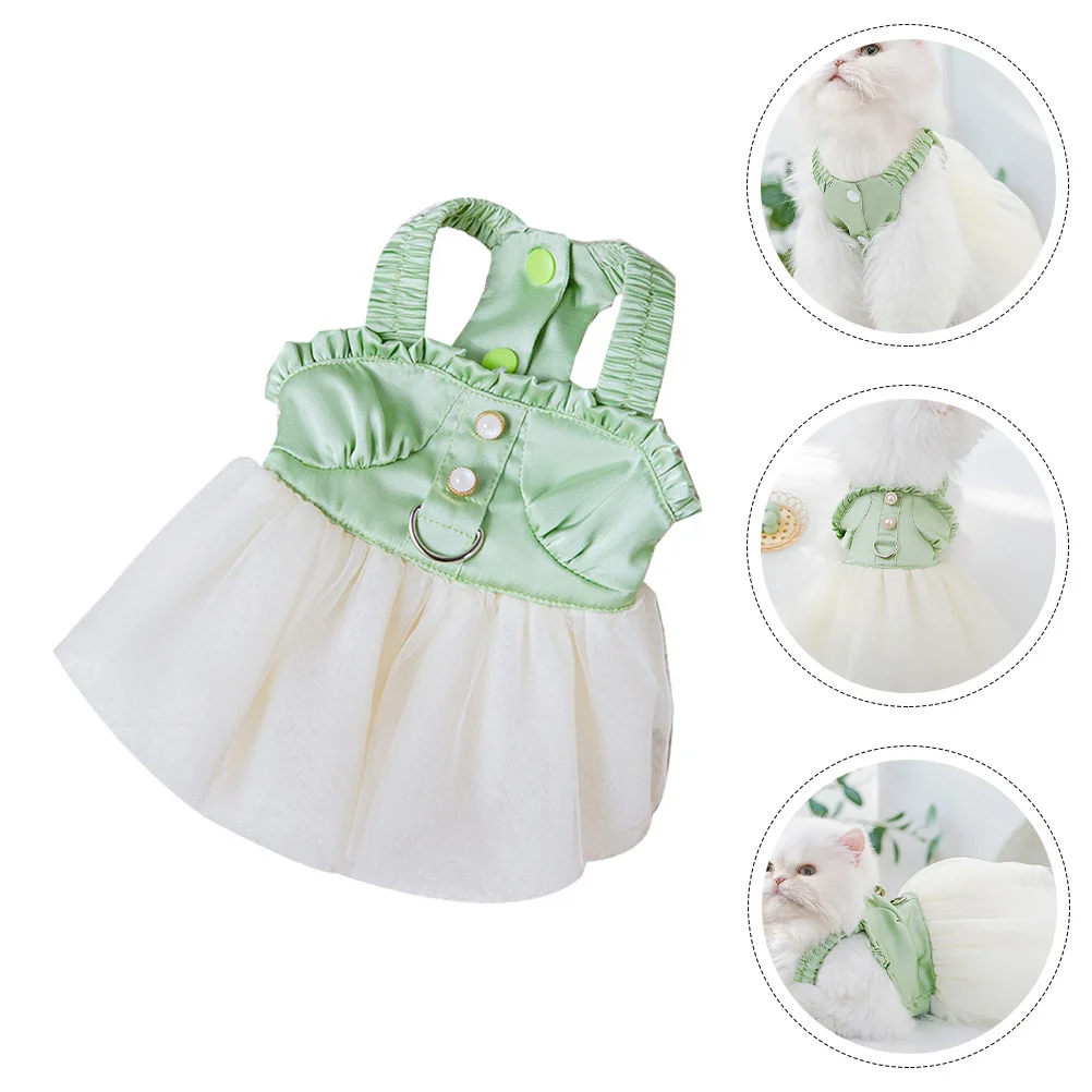 

Leash Kitten Puppy Rabbit Funny Pet Costume Cat Dress for Dog