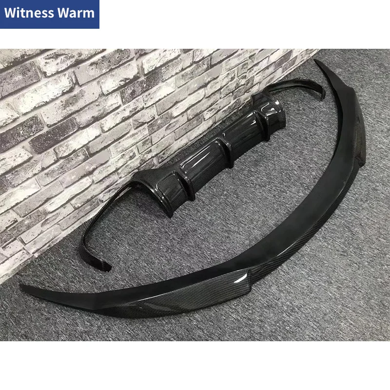 Набор из углеродного волокна для BMW 6 серий E63 E64 M6 2006-2010 передний бампер губа