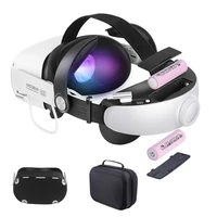 q2 for oculus quest 2 elite head strap with battery pack halo strap case replacement power bank for quest2 vr accessory