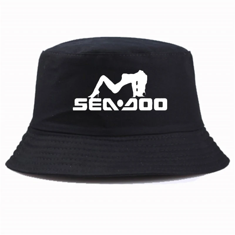 New Fashion hat Sea Doo Seadoo Moto Print Bucket Hat Summer Casual Brand Unisex fisherman hat