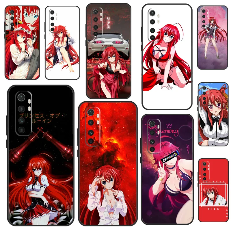 Чехол Rias Gremory для старшей школы DxD POCO X3 X4 Pro F4 GT M3 M4 F3 чехол Xiaomi 12S Ultra 12 11T Mi 11 Lite |