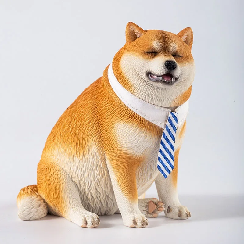 

JXK 1/6 JXK102 Shiba Inu Fat Dog Squinting Eyes Resin Model