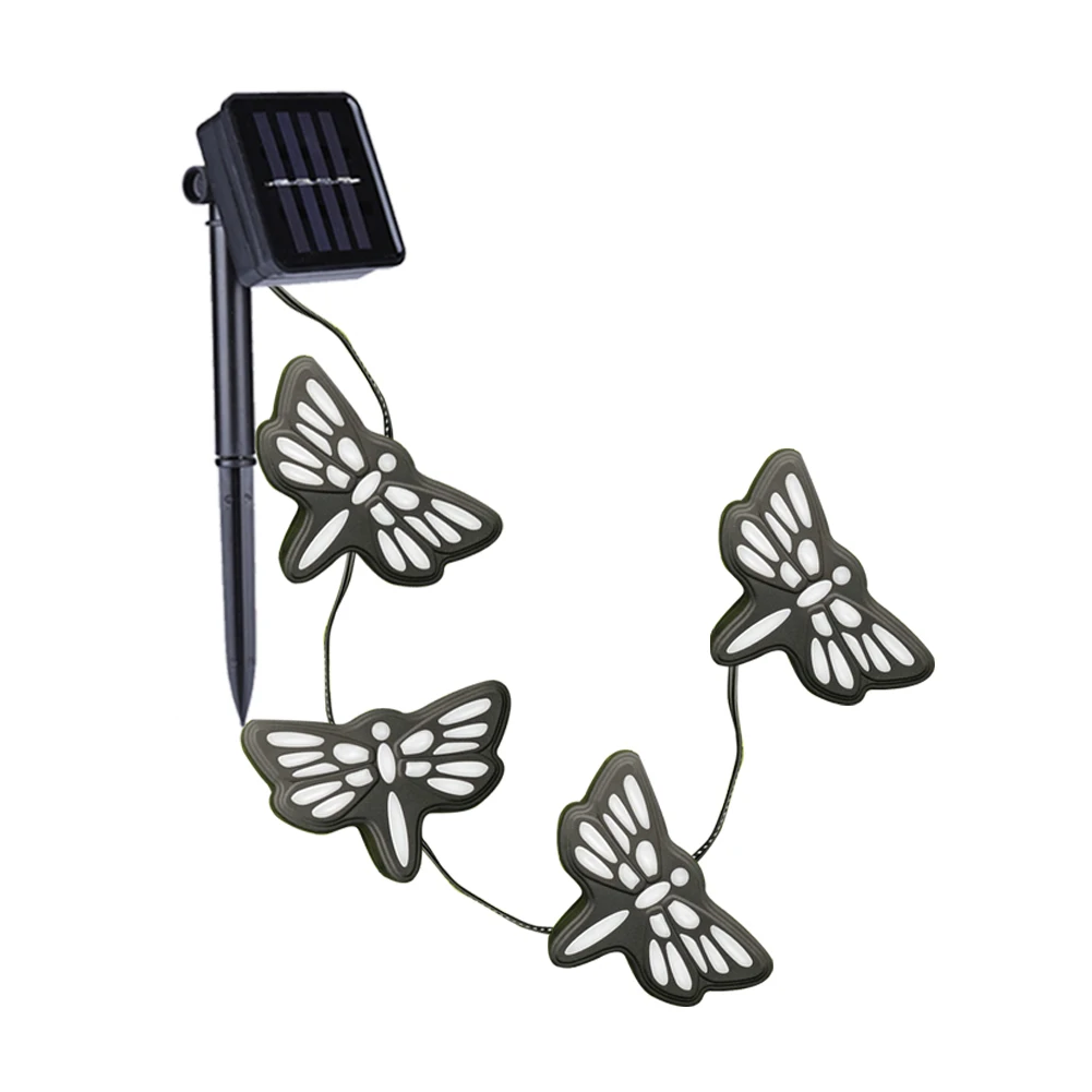 

2m Solar String Lights Outdoor 4LED Dragonfly Lighting for Garden Holiday