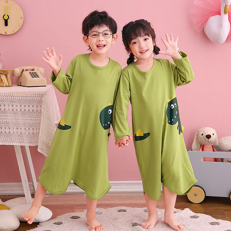 

Kids Pajamas Spring Autumn Winter Summer Pajamas Cartoon Animal Boy Girl Cute New Children's One-piece Pajamas