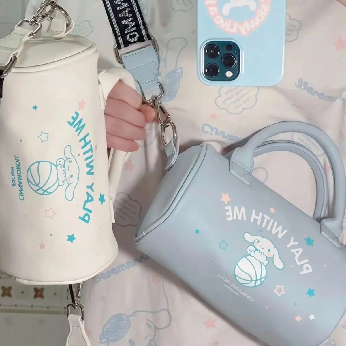 Bags for Women Satchels Cinnamoroll Babycinnamoroll Cute Cartoon Shoulder Bag Casual Cinnamoroll Babycinnamoroll Dog Bag