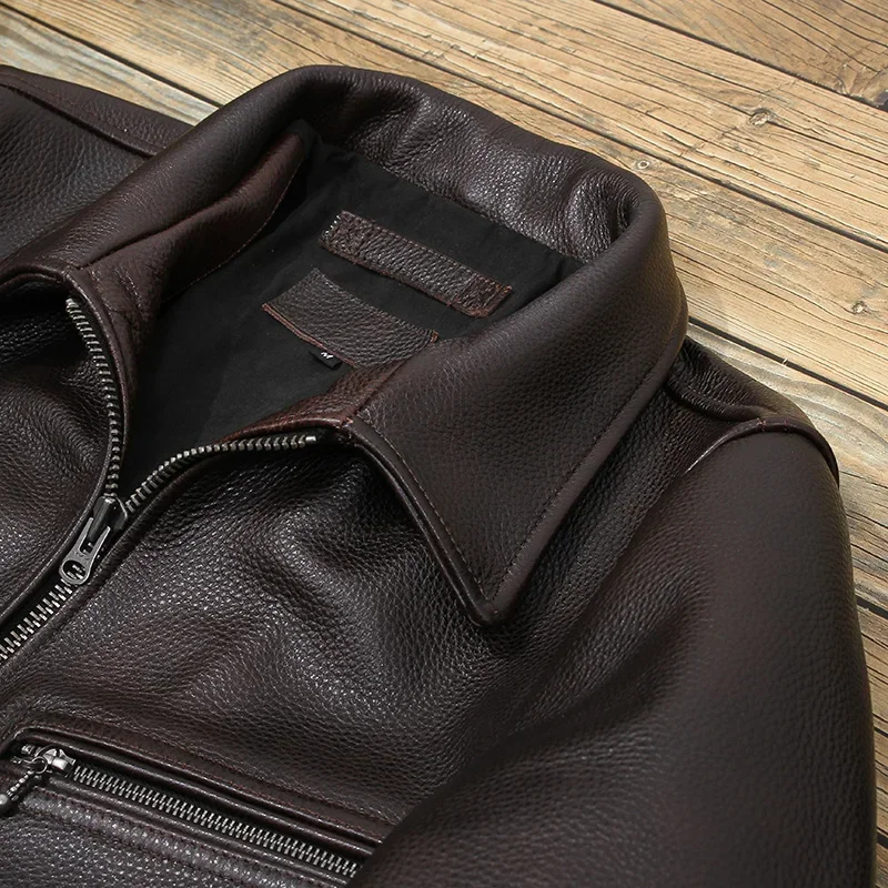 Тпая бритва 1 6 мм винтажная классическая облегающая куртка из натуральной кожи