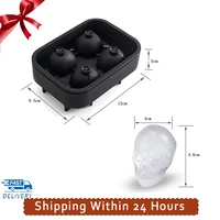 ice cube mold large skull mold ice cube tray mould ice cube maker ice ball mold whiskey wine cocktail ice cube mold wholesale