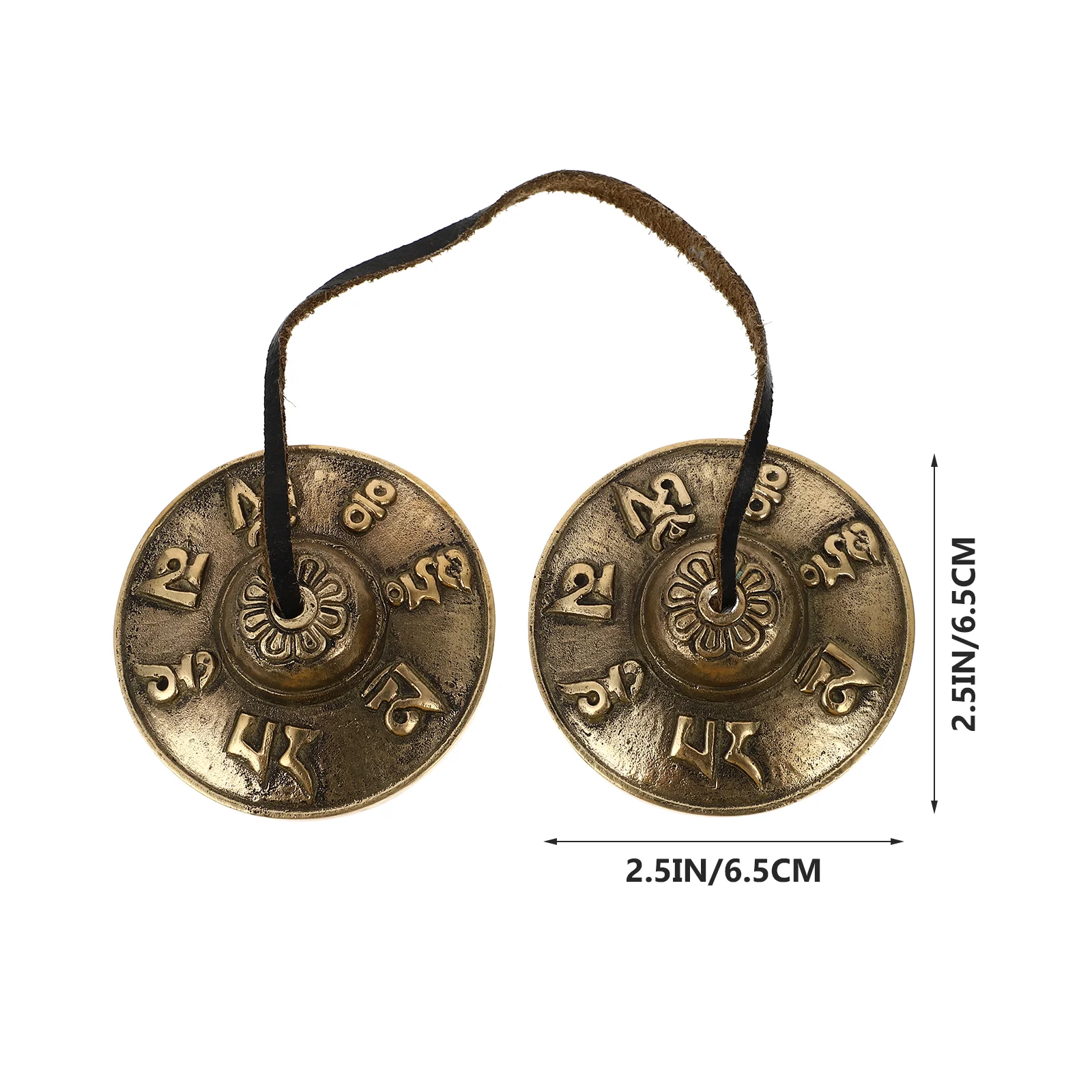 Тибетские тарелки Tingsha кольцо колокольчик религиозный перкуссионный инструмент