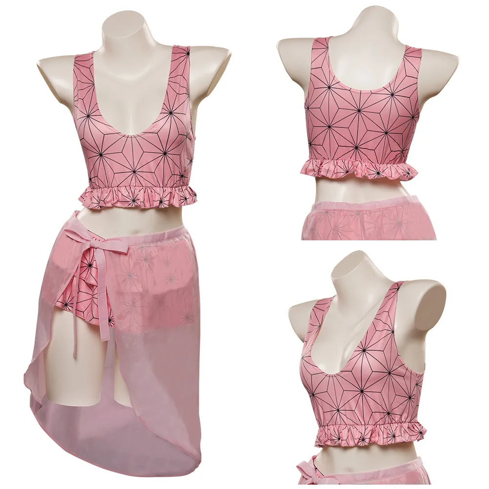 

Костюм для косплея из м/ф «рассекающий демонов» камадо незуко