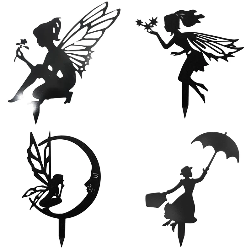 

Fairy Garden Metal Iron Crafts Garden Decoration Indoor And Outdoor Ornaments Interesting Hot Garden Statues & Sculpture