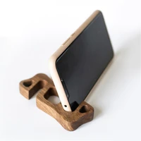 portable phone holder desk wooden support telephone stand holder for iphone xiaomi smartphone holder