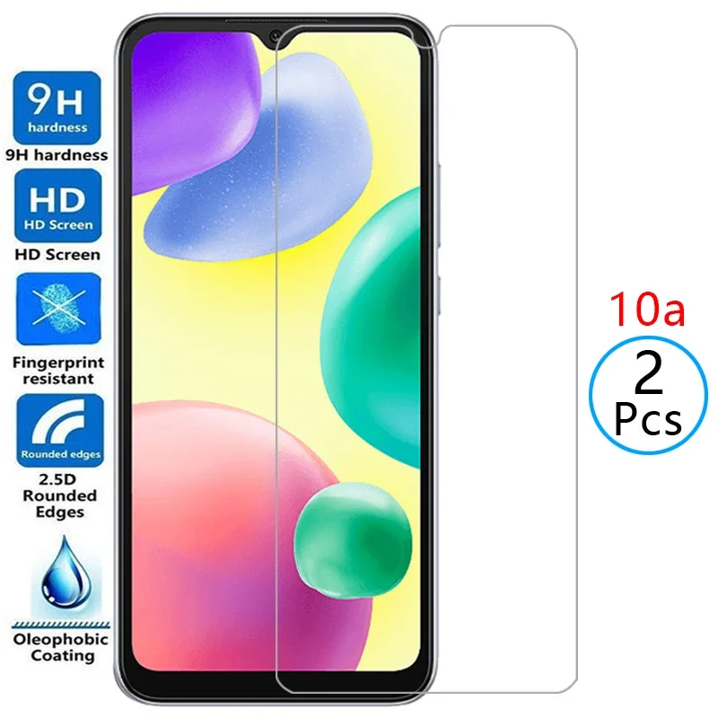 Закаленное стекло для xiaomi redmi 10a Защитное экрана redmi10a 10 a a10 пленка xiomi ksiomi readmi remi red