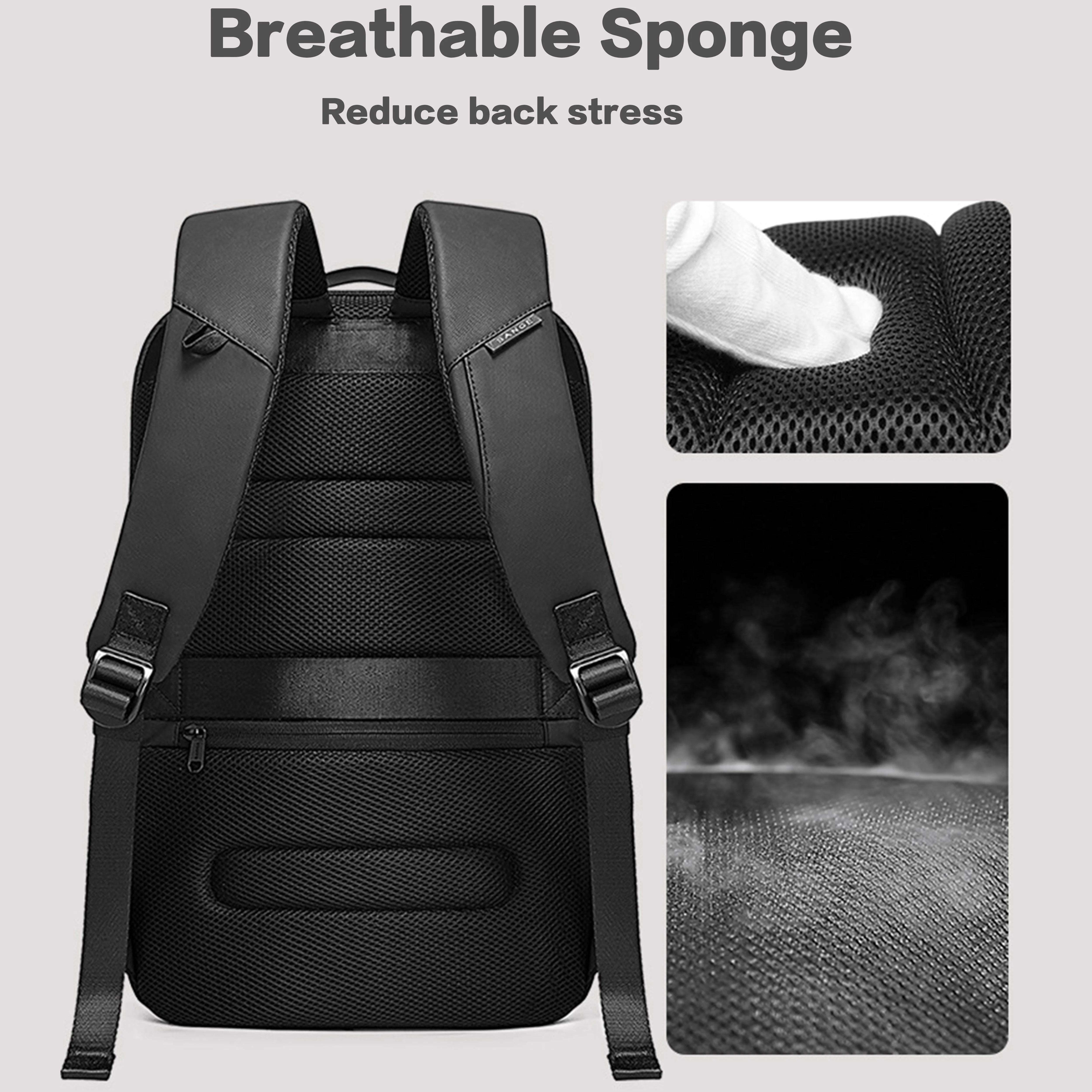 Рюкзак с защитой от кражи для мужчин сумка ноутбука 16 дюймов водонепроницаемая