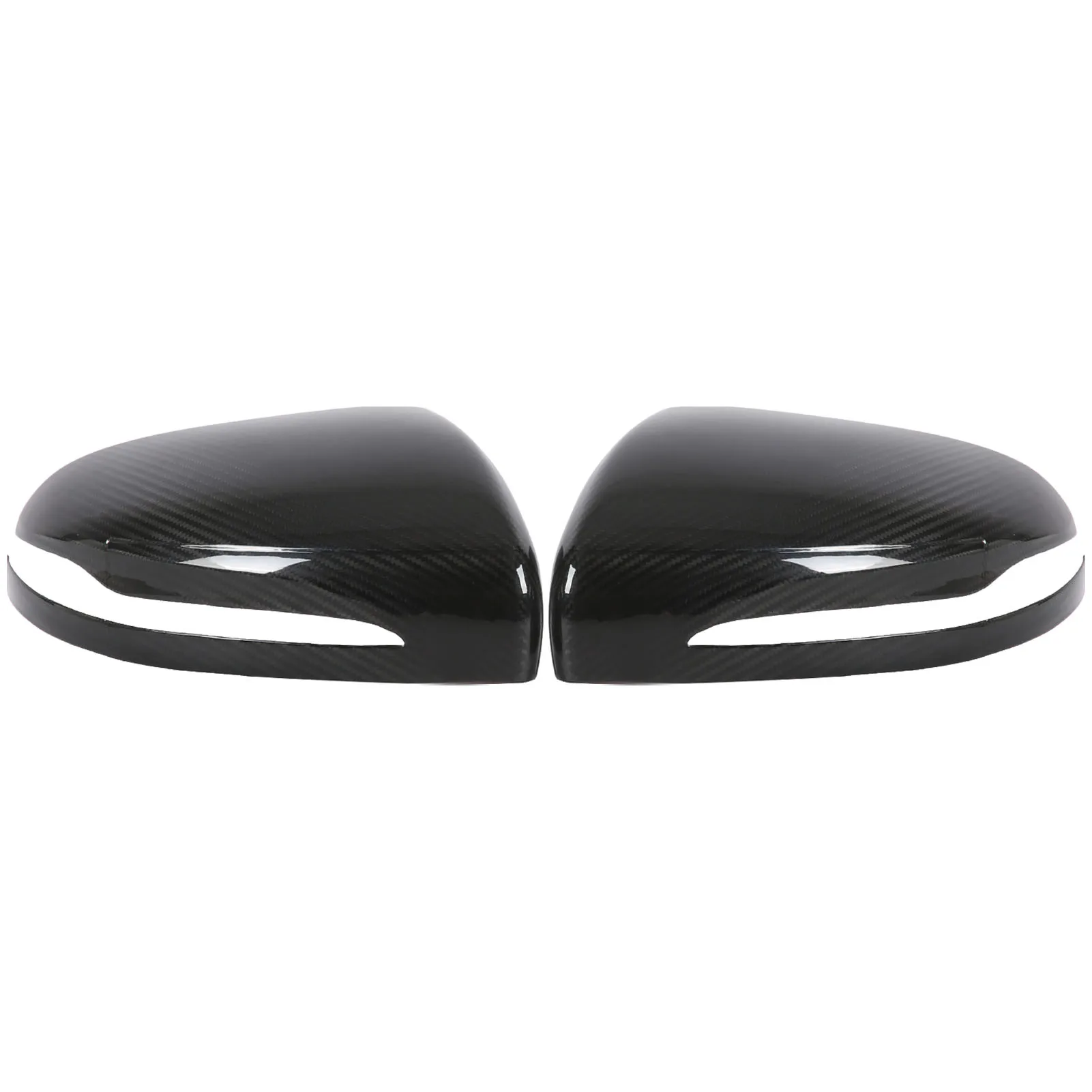 

Rearview Wing Mirror Cover Cap Carbon Fiber Replacement for Mercedes-Benz W464 G63 G500 G550 2019-2020