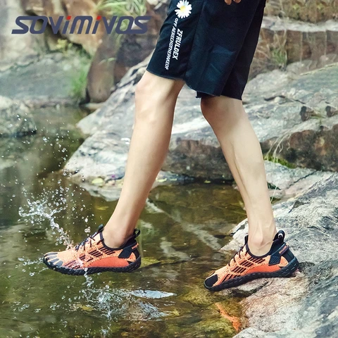Женская уличная быстросохнущая обувь для треккинга и пешего туризма, аква-обувь для мужчин и женщин, дышащие летние водные кроссовки
