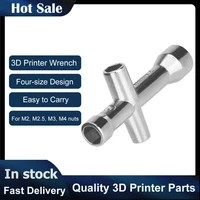 eibos m2 m2 5 m3 m4 3d printing nozzles wrench screw nut hexagonal cross mini wrench spanner maintenance tool 4 size