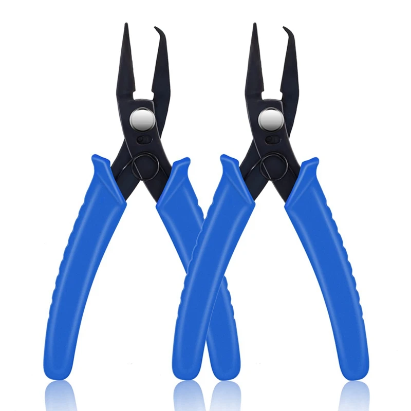 

2PCS Jewelry Pliers, Jewelry Making Tool Split Ring Pliers And Jewelry Bead Crimping Pliers Jewelry Making Pliers Tool